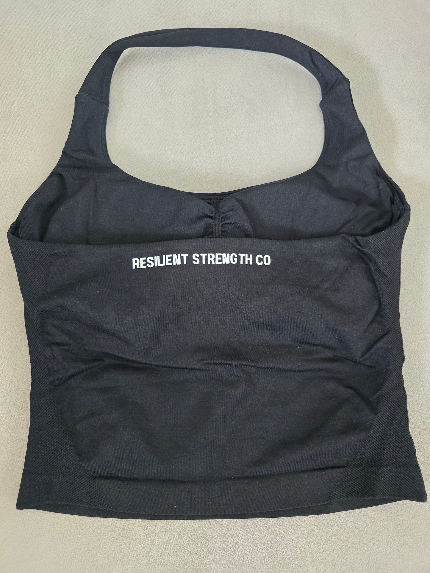 Contour Halter Neck - Black