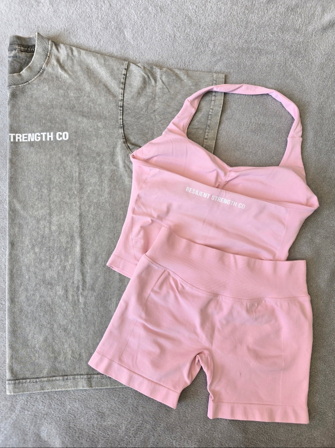 Contour Shorts - Light Pink