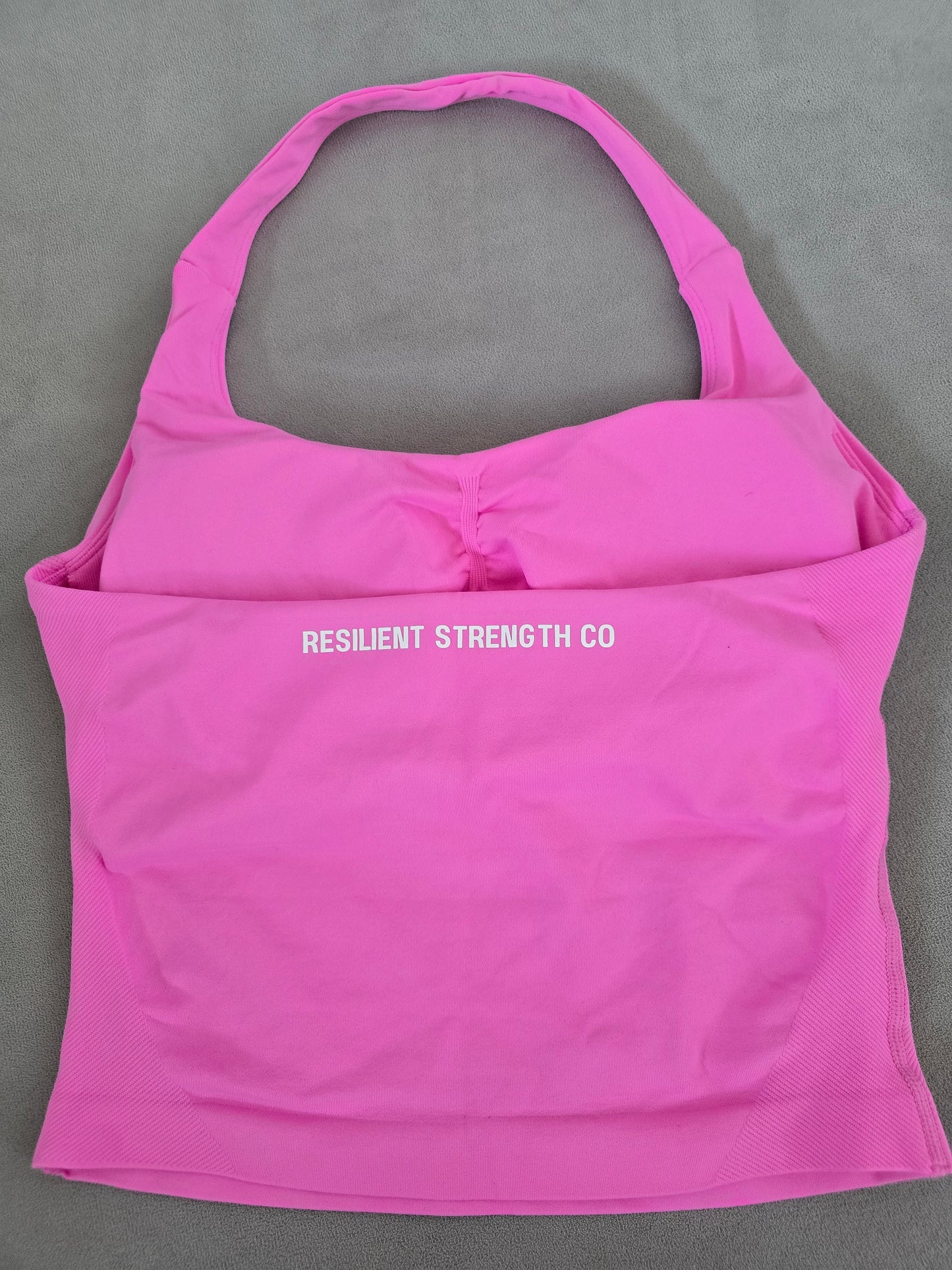 Contour Halter Neck - Hot Pink