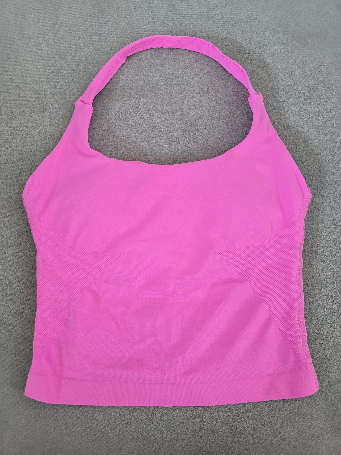 Contour Halter Neck - Hot Pink