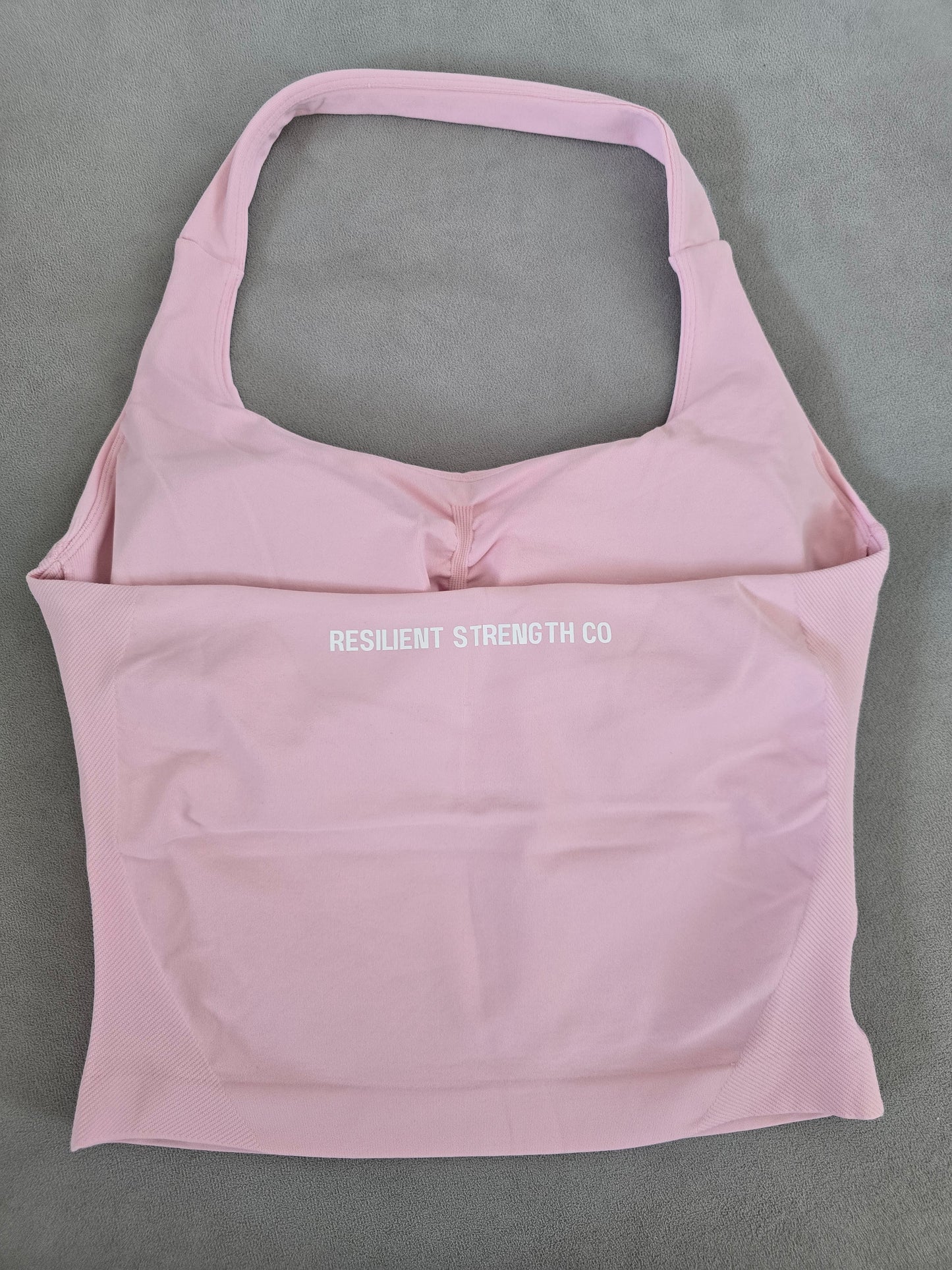 Contour Halter Neck - Light Pink