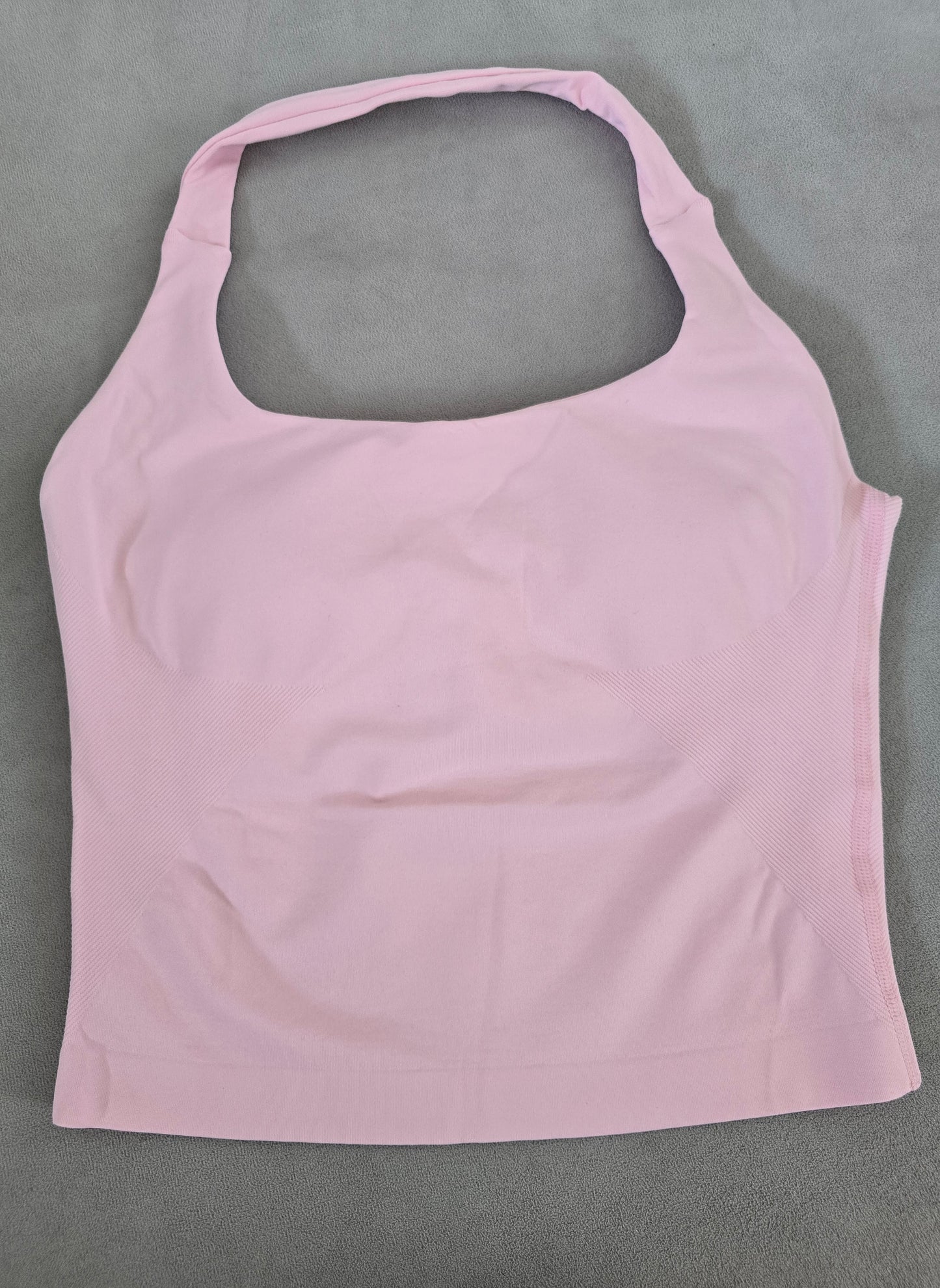 Contour Halter Neck - Light Pink
