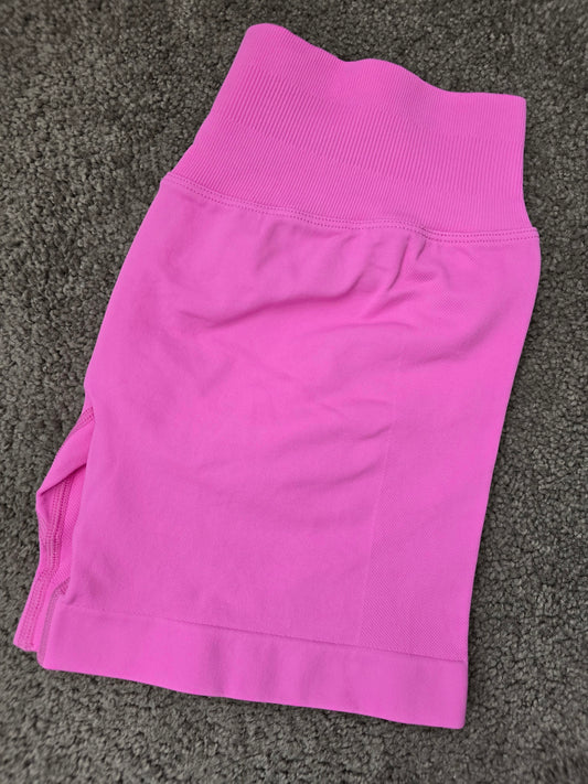 Contour Shorts - Hot Pink