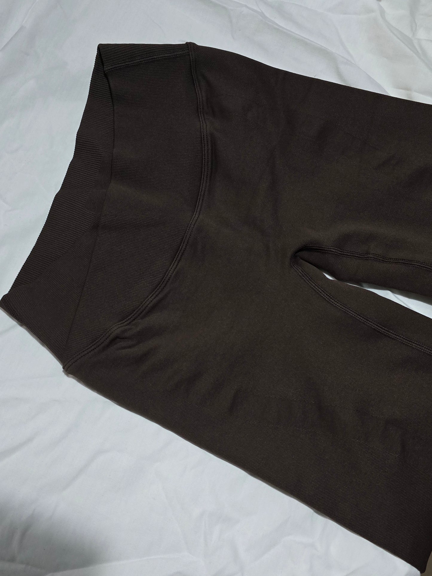 V-Front Flow Leggings - Chocolate