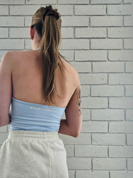 Contour Halter Sky Blue