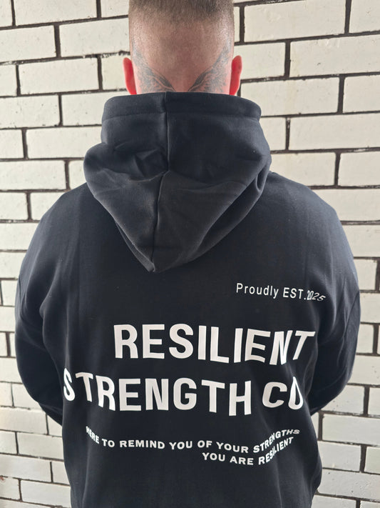 Signature Hoodie - White Print